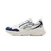 Li Ning Cloud Sea Амортизация Скользкие Устойчивые к истиранию Поддержка Низкие Кроссовки на толстой подошве Мужские Белый Синий AGCU305-2