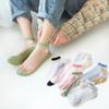 10 Pairs Comfortable Boat Socks Breathable Lace Socks Women Summer Casual Sports Socks Transparent