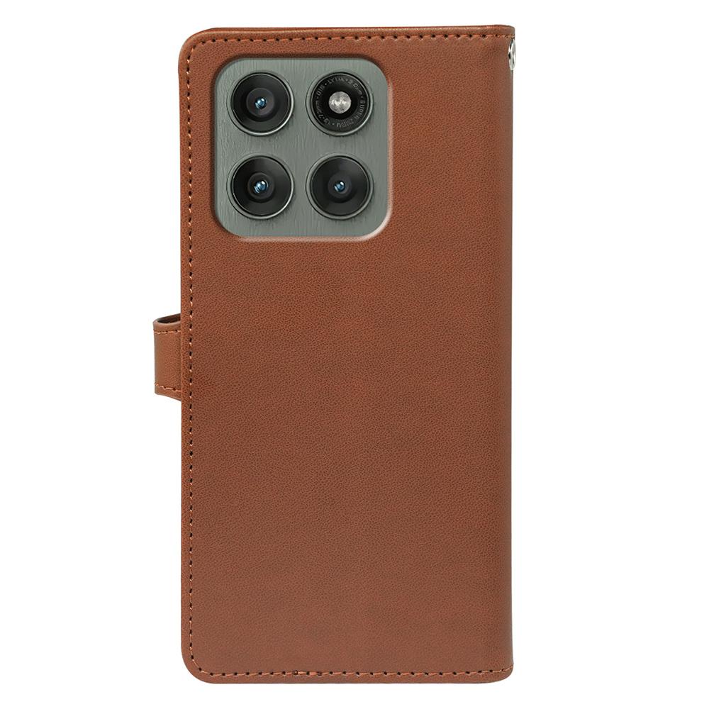 Чехол для Motorola Edge 60 Pro 5G с 9 отделениями для карт, подставка из искусственной кожи, чехол для телефона