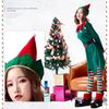 Adult Green Elf Costume Cosplay Set Halloween Festive Party Stage Performance
