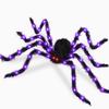 LED Lights Halloween Spider Decoration Purple Giant Spider Prop  Haunted House Props