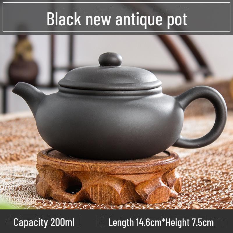 Коллекция чайников из фиолетовой глины: 72 модели, чайники Zhuni Xishi объемом 120–200 мл, идеально подходящие для утренних рынков