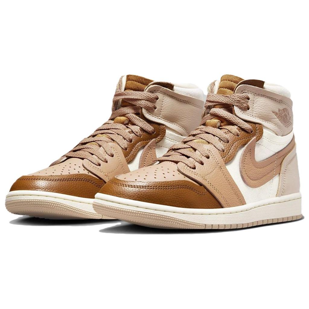Air Jordan 1 High Method of Make Legend Средне-коричневые женские кроссовки Legend-Dark-Brown Legend-Coffee Legend-Light-Brown FB9891-200