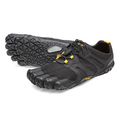 Обувь Vibram FiveFingers для трейла и EU41 мужская V-Trail 2.0 пятипальцевая для бега, треккинга, тренировок, 19M7601, черно-желтая, (25.5cm) [Использовал]