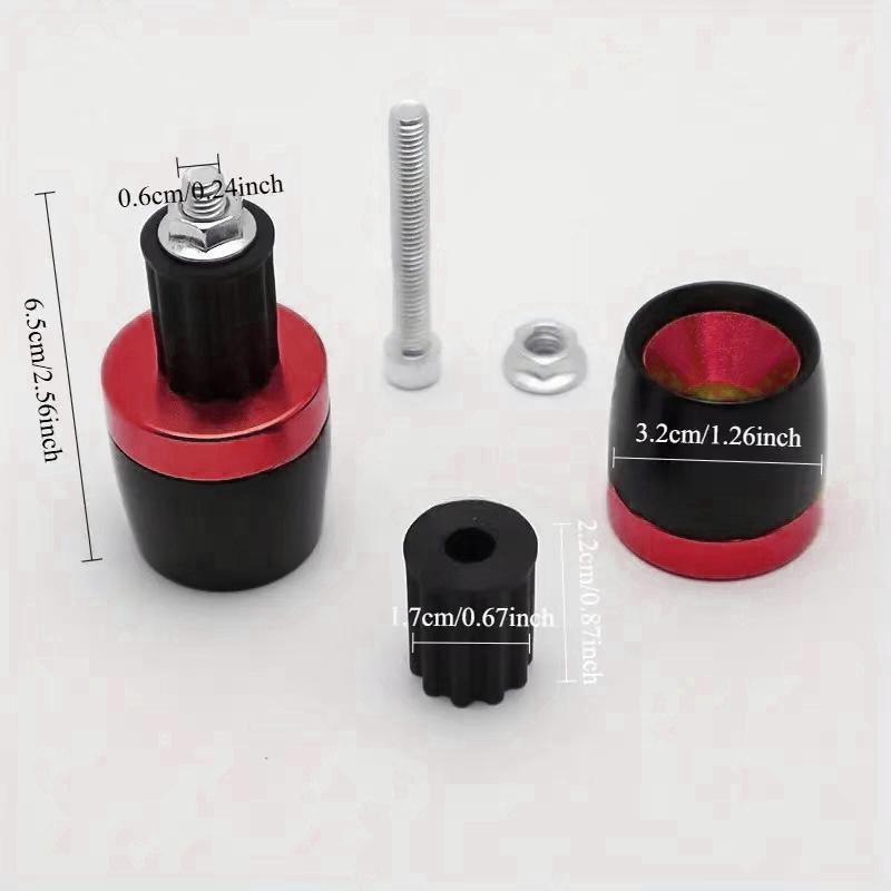 Motorcycle metal accessories handlebar plug handle shock absorber device For Honda Super CUB C70 90 110 C125 CT125 Accessories