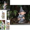 Unique Pooping Gnome Statue Garden Decor Elf Figurine Mold With Realistic And Humorous Features
