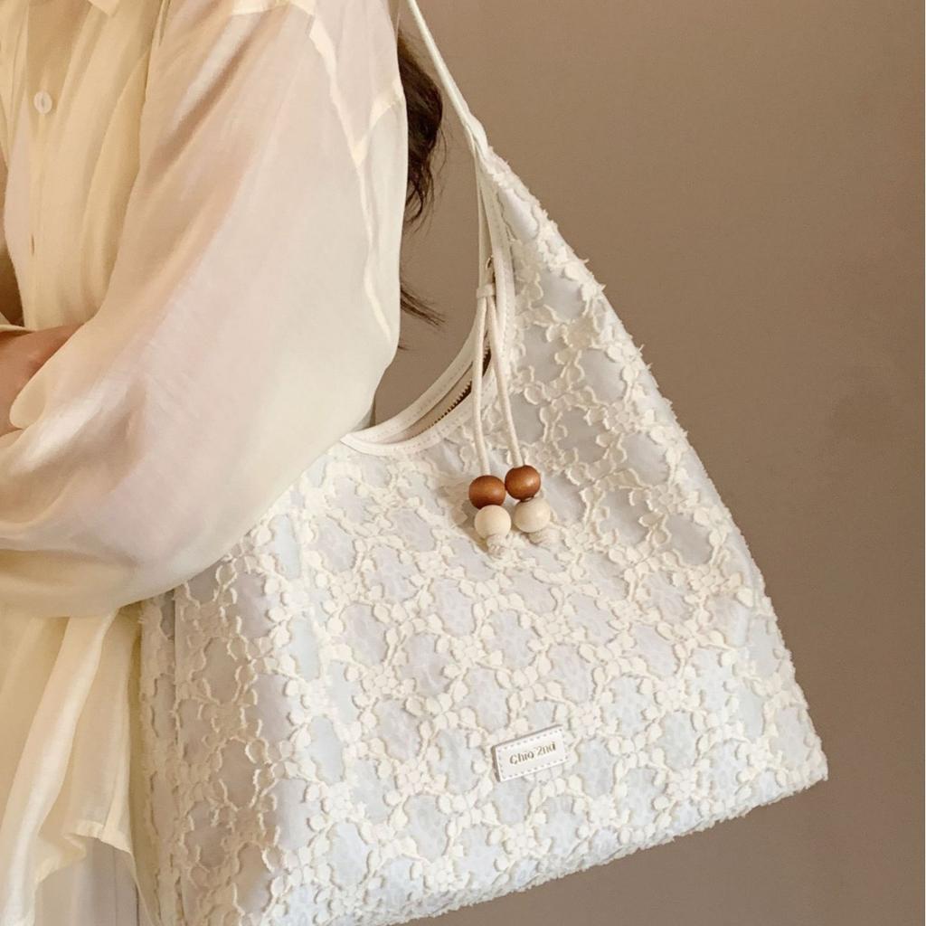 Сумка-тоут Weaving Feather Dream Underarm, женская, новинка 2024 года, летняя, большая сумка через плечо