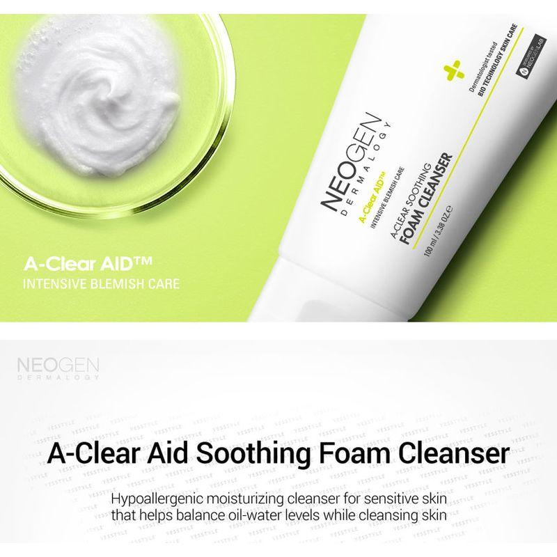 NEOGEN - Dermalogy A-Clear Aid Soothing Foam Cleanser