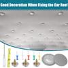 65pcs Car Headliner Repair Buckle Kit Car Roof Repair Rivets Button Universal Auto Ceiling Snap Rivet With Installation Tool