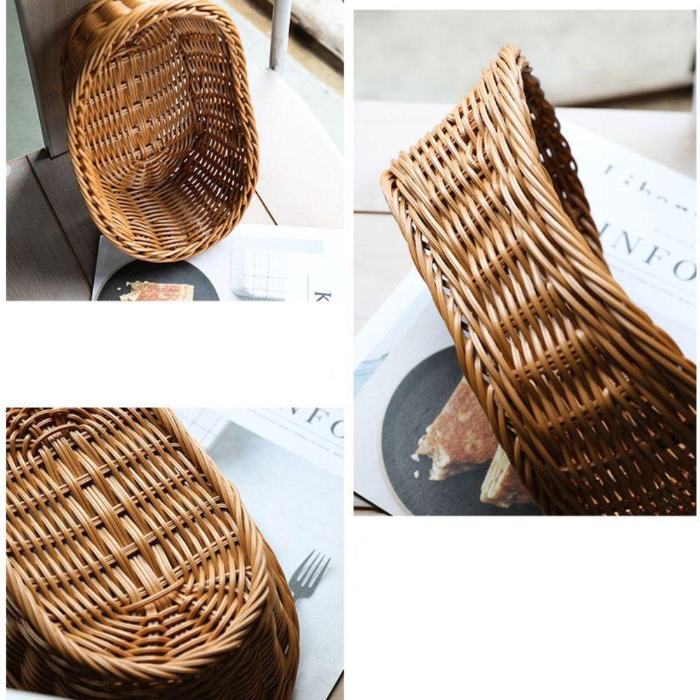 Plastic Fruit Tray Creative Desktop Clutter Box Desktop Ornament Storage Basket  Cake