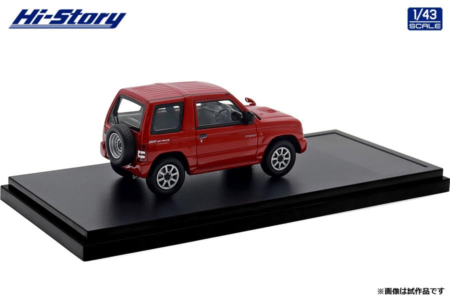 Hi Story Mitsubishi Pajero MINI Monaco Red Готовый продукт 1/43 VR-II (1994)