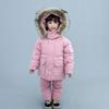 Winter Baby Down Jackets for Boys, Small and Medium-sized Children, Two-piece Suits for Girls, Overalls and Jumpsuits