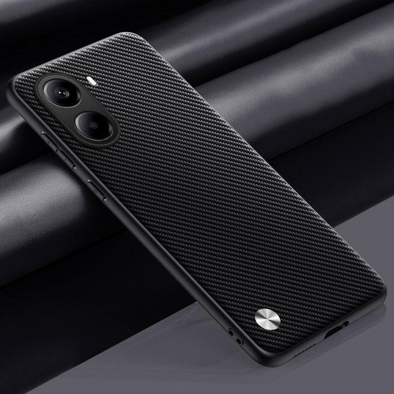 Plain Leather Case For POCO X7 Pro Poco X7 POCO F6 Pro F6 M6 4G X6 Pro F5 Pro X5 POCO C75 C65 C61 Luxury Hybrid Hard Phone Cover