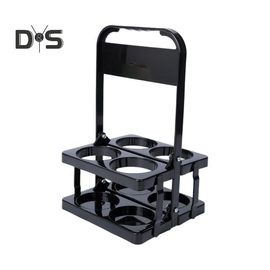 Портативный держатель для напитков, складной подстаканник для автомобиля, многоразовый подстаканник с ручкой, складной держатель для напитков для кофе, пива, вина, газировки, сока