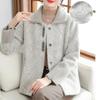 Autumn And Winter New Woolen Coat Jacket Middle-Aged And Elderly Women's Warm And Comfortable Woolen Casual Fashion Clothes