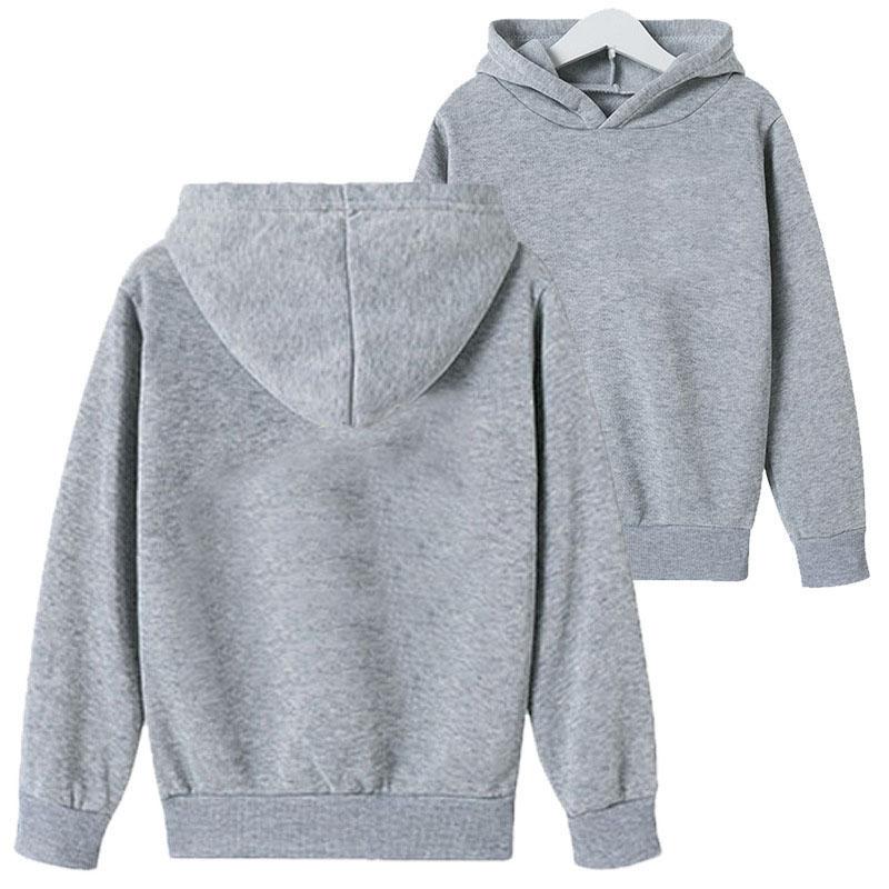 Модные детские толстовки для мальчиков, весна-осень 2021, повседневные толстовки с капюшоном для девочек, детские однотонные толстовки, толстовки, топы, новинка