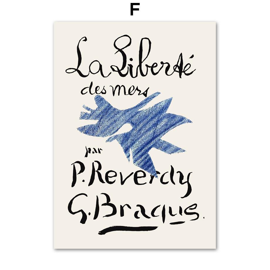 Жорж Брак Симон Хантай галерея плакаты на скандинавскую тему и принты настенные поп-арт холст картины настенные панно для декора гостиной