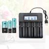 4 Slot 18650 Smart Charger with LCD Display Fast Stable And User-Friendly Ample Capacity Battery Charger 26500 AA/AAA Batteries