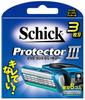 Schick Protector Три запасных лезвия 3-лезвийный (8 шт.)