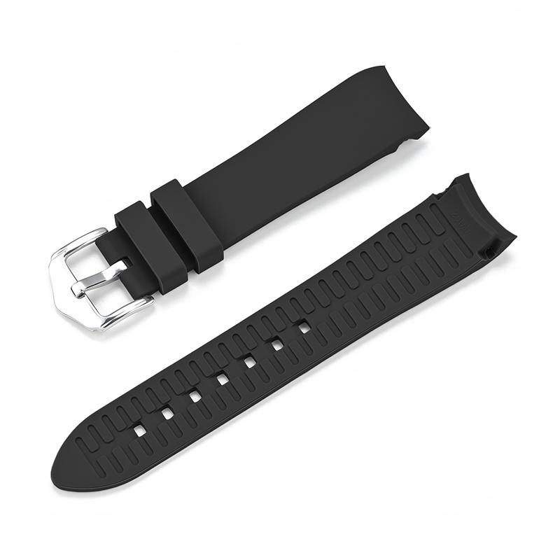 20 мм 22 мм универсальный дайвинг спортивный силиконовый резиновый ремешок браслет