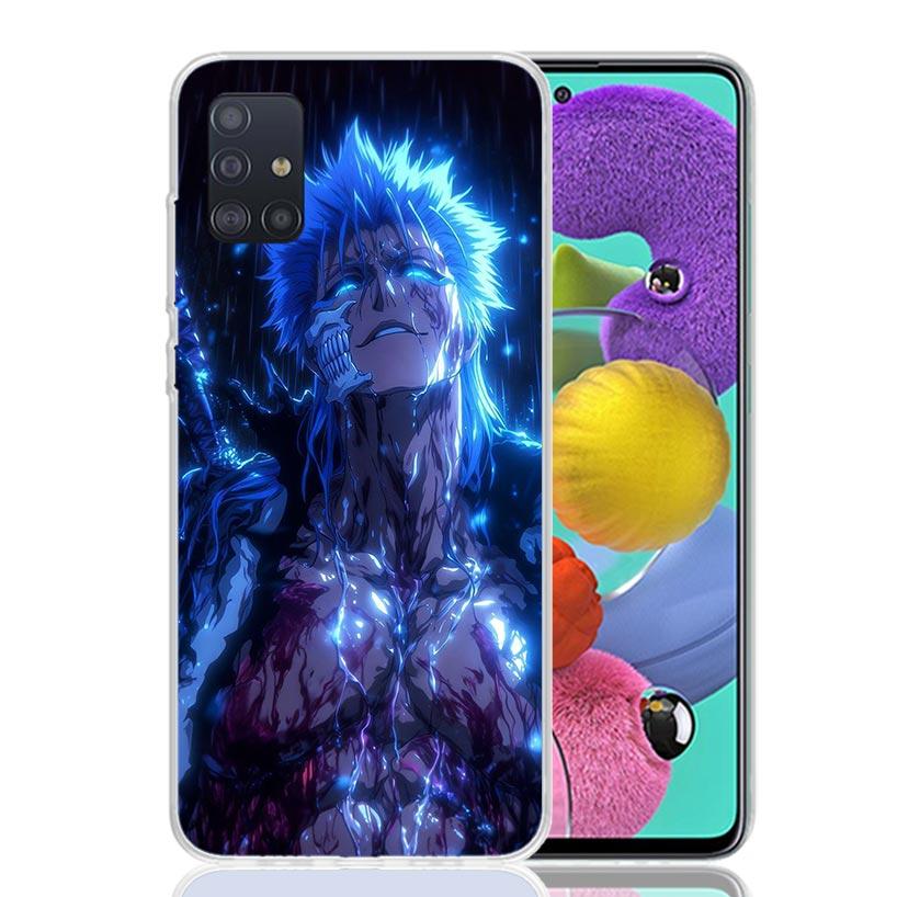 Чехол для телефона Bleach Грэммиджо 6 для Samsung Galaxy A52 A32 A22 A12 A02S A50S A30S A51 A31 AA71 Note 20 Ultra 10 S10 Plus Galaxy A52