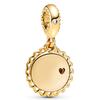 Gold Love Tree Bell Pendant Beaded For DIY bracelet necklace accessories Women Fine Jewelry Gifts