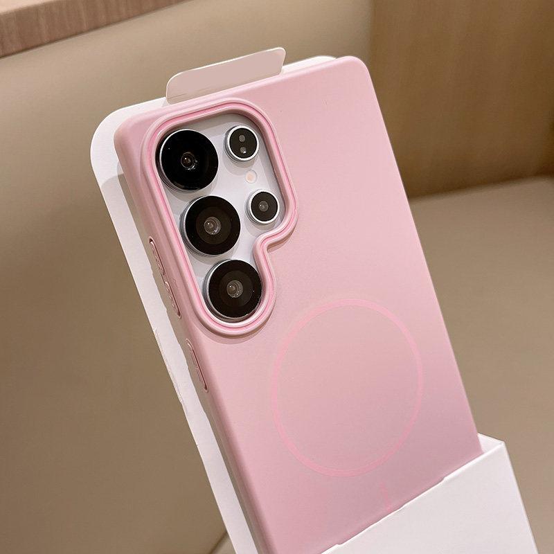 Matte for Magsafe Case for Samsung Galaxy S26 S25 S24 Ultra S23 S21 S22 FE A37 A57 A16 A26 A36 A56 A35 Magnetic Cover