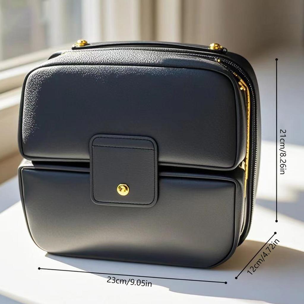 Косметичка 3 в 1 большой вместимости, дорожный органайзер для косметики, портативный водонепроницаемый многофункциональный чехол для хранения туалетных принадлежностей