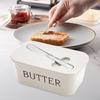 Контейнер для масла с крышкой-резчиком, герметичный контейнер для хранения сыра, масленка, посуда, домашний декор, подарки