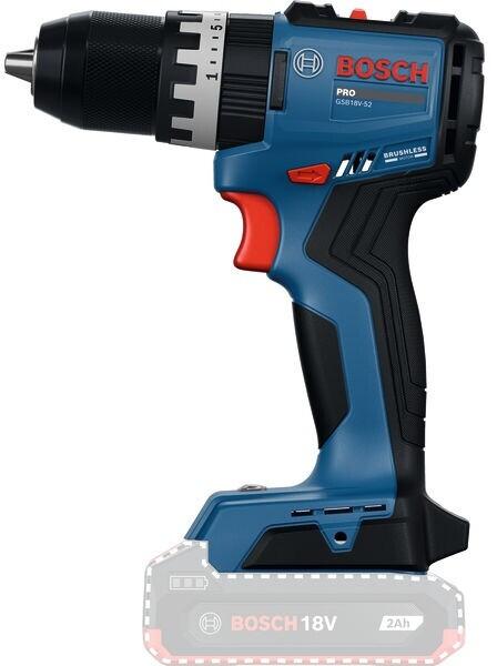 Ударный шуруповёрт Bosch GSB 18V-52 18V