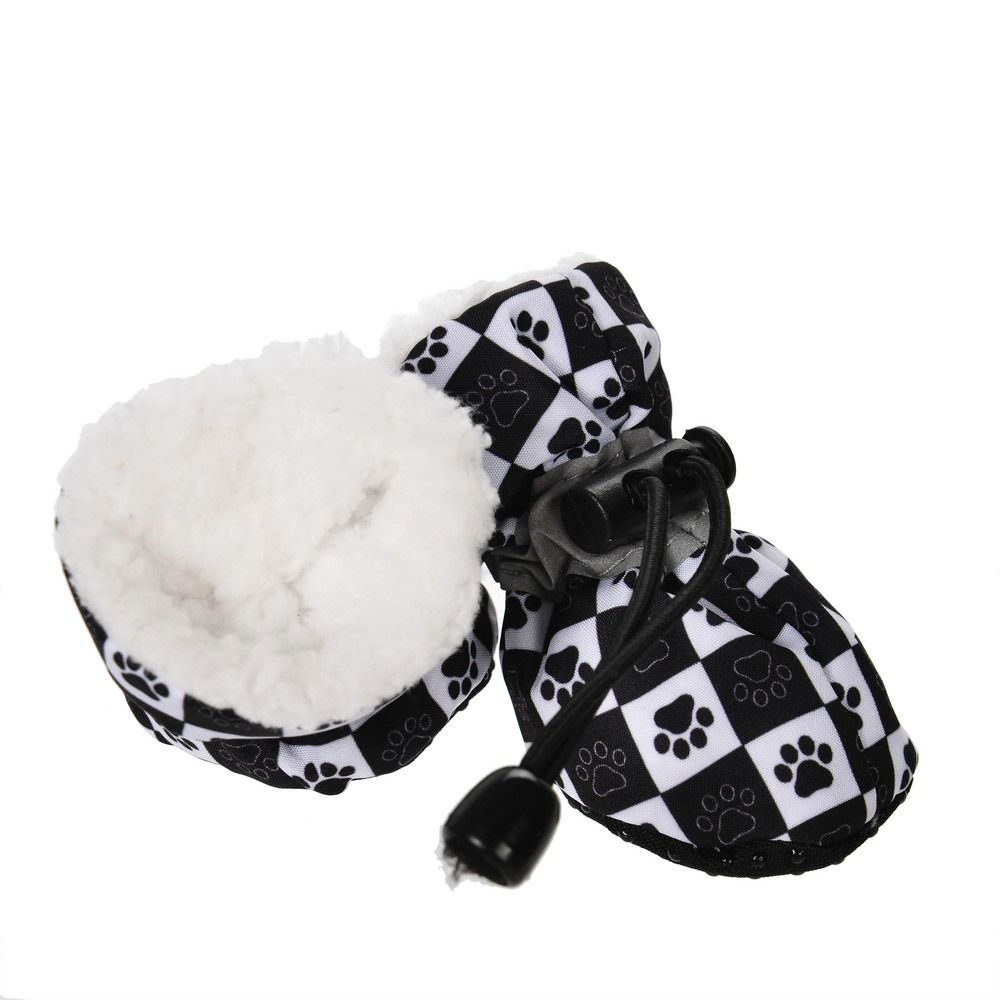 4 шт./компл. Водонепроницаемые ботинки от дождя и снега для собак, Нескользящие носки-ботинки для щенков, Прочная обувь для домашних животных