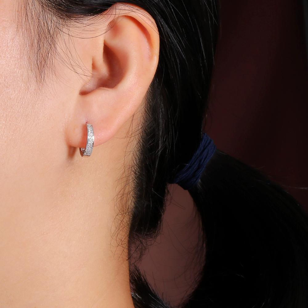 Luxury January Birthstone Natural Garnet Earrings S925 Silver Fine Jewelry Lady Anniversary & Banquets Wear