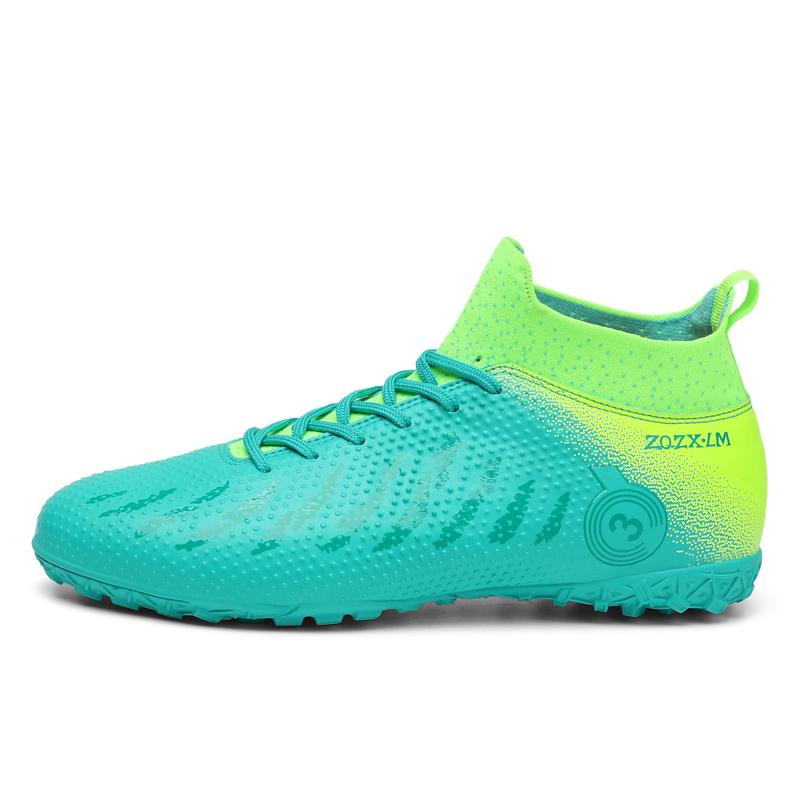 Молодежные футбольные бутсы мужские с короткими ногтями TF с искусственным газоном профессиональные футбольные бутсы большого размера