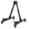 Kikutani GS-100 BLK Aluminum Guitar Stand, Lightweight and Compact, Black