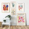 Henri Matisse Vintage Poster Wall Art Canvas Posters Abstract Line Face Nude Prints Painting Colorful Living Room Decor Pictures No Frame