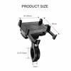 Schwarz Alu Motorrad Roller Halterung Halter Handy USB Ladegerät Wasserdicht 1x