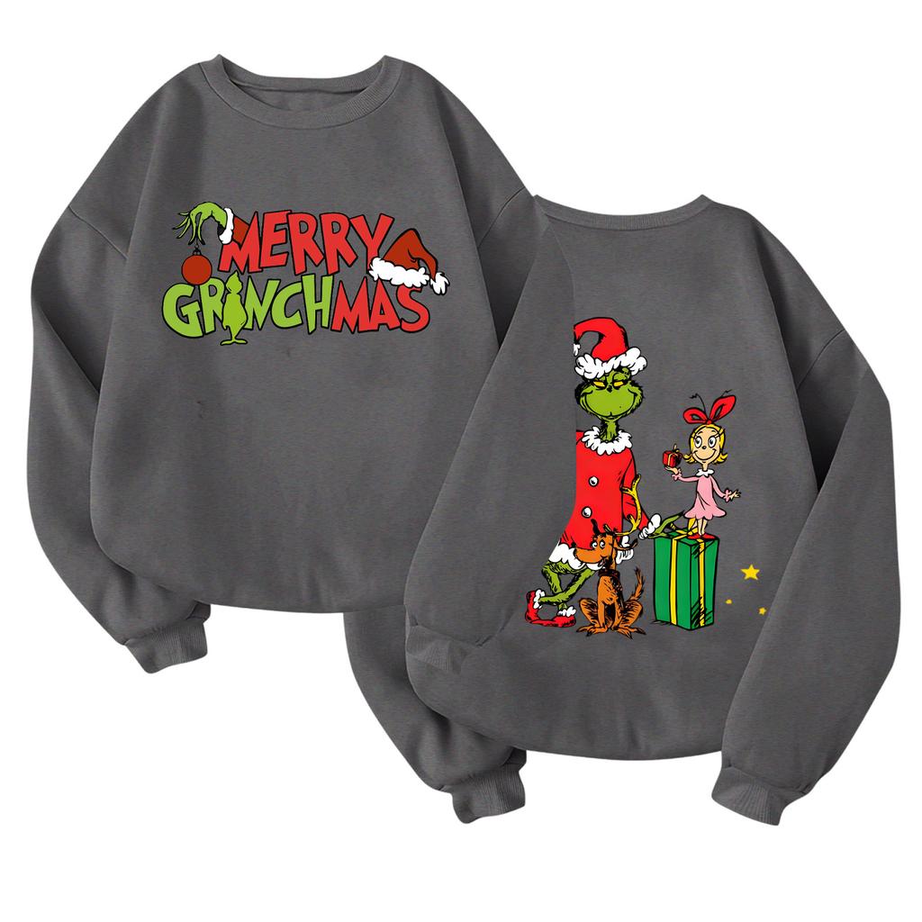 Детский модный легкий пуловер с длинным рукавом и круглым вырезом с карманами, пуловер с принтом