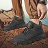 Men's Shoes Autumn and Winter New Outdoor Casual Shoes Platform Wear-resistant Sports Shoes Men's Hiking Tooling Trend Short Boots