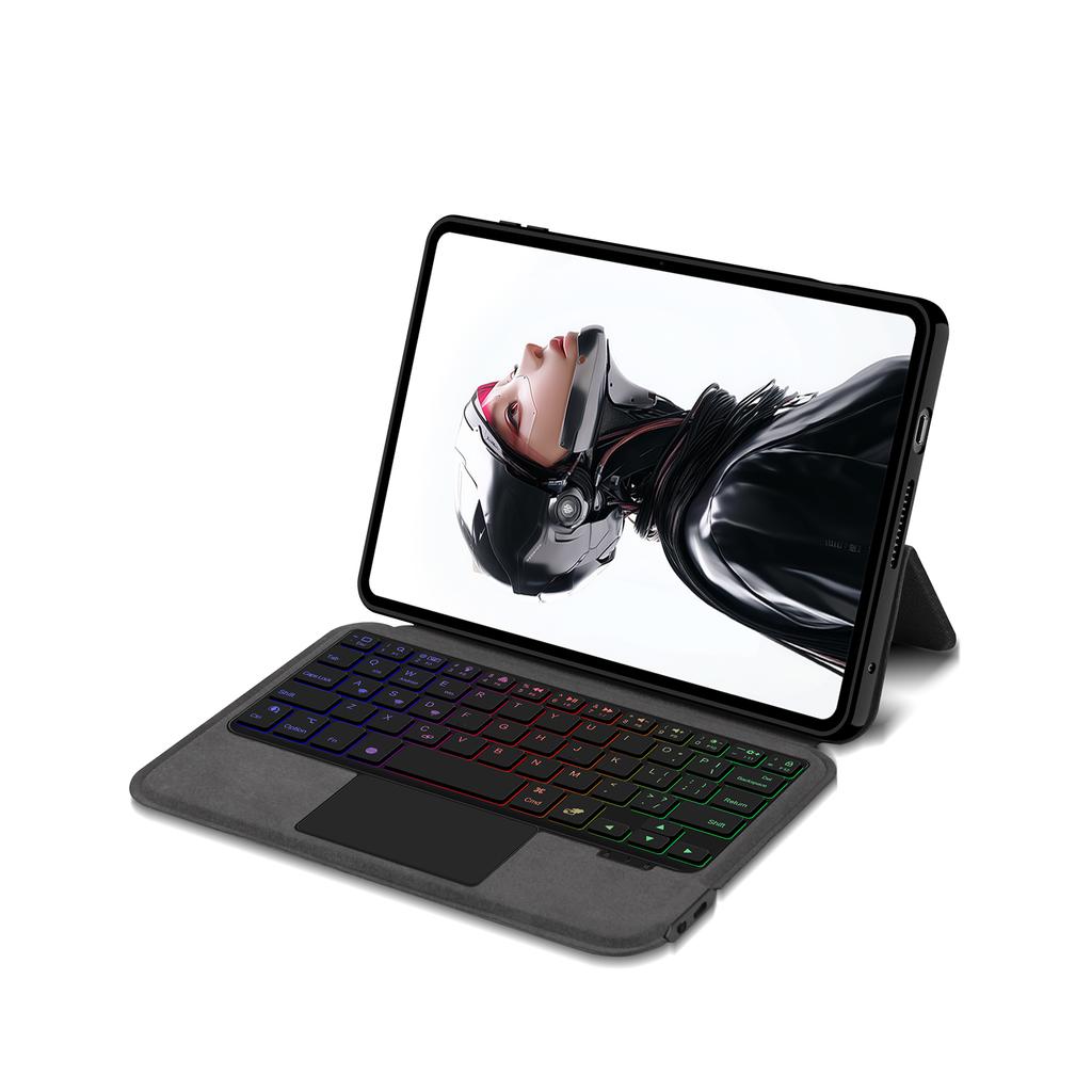 Чехол для клавиатуры AJIUYU для ZTE Nubia RedMagic Astra / Планшета 3 Pro 9,06" Игрового планшета Защитный чехол Сенсорная панель Подсветка