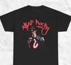 HIP HOP High Street Gothic Футболки Портрет AAP Повседневные Топы Harajuku ASAP ROCKY Футболка с коротким рукавом Унисекс