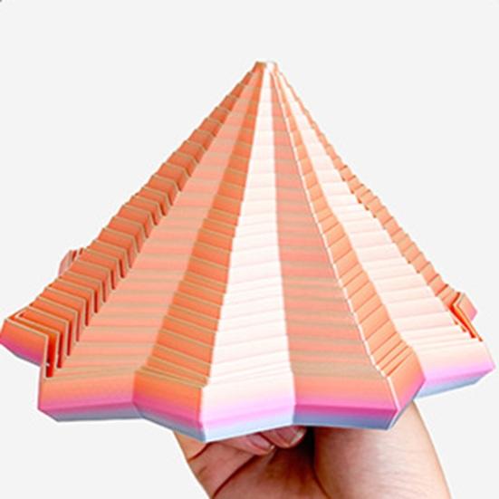 Расширенная сенсорная фиджет-звезда, напечатанная на 3D-принтере вращающаяся башня, фиджет-игрушка, гибкая спиральная звезда с ручкой для снятия стресса, аксессуар для офисного стола