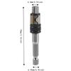 2pcs Rapid Switching Square Socket Adapter 1/4 Inch Hex Drill Bit Adapter  For Impact Drivers