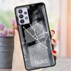 Стеклянный чехол с двенадцатью созвездиями для Samsung Galaxy A52 A71 A50 A51 A70 A21s A31 A72 A10 A12 A30 A22 5G, чехол для телефона