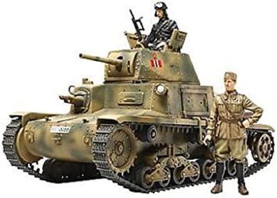 Tamiya 1/35 Военная миниатюра Серия Нет. 296 Итальянский армейский средний танк M13/40 Carlo Armato Пластиковая модель 35296
