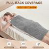 Очень большой нагревательный коврик 11,8x23,2 для боли в спине, влажное/сухое электрическое тепло, 9 настроек, можно стирать в машине, автоматическое отключение
