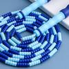 Скакалка Yousheng Beaded Jumping Rope Эргономичная удобная ручка Регулируемая гибкость Упражнение Физическое тестирование ПВХ Тренировочная скакалка для спорта
