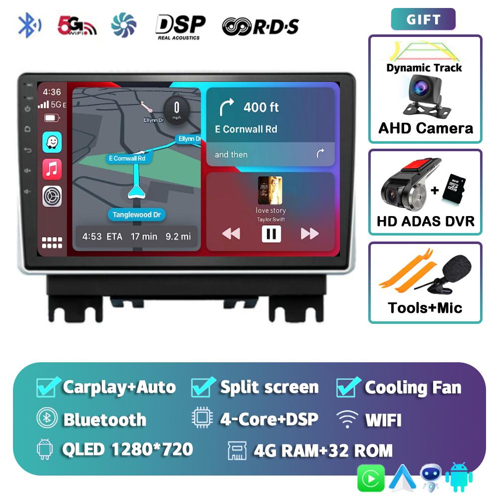 Автомагнитола Android 14 Carplay Auto для Changan Hunter F70 2019-2021 Мультимедийная навигация GPS Видео Авторадио Плеер Стерео Аудио