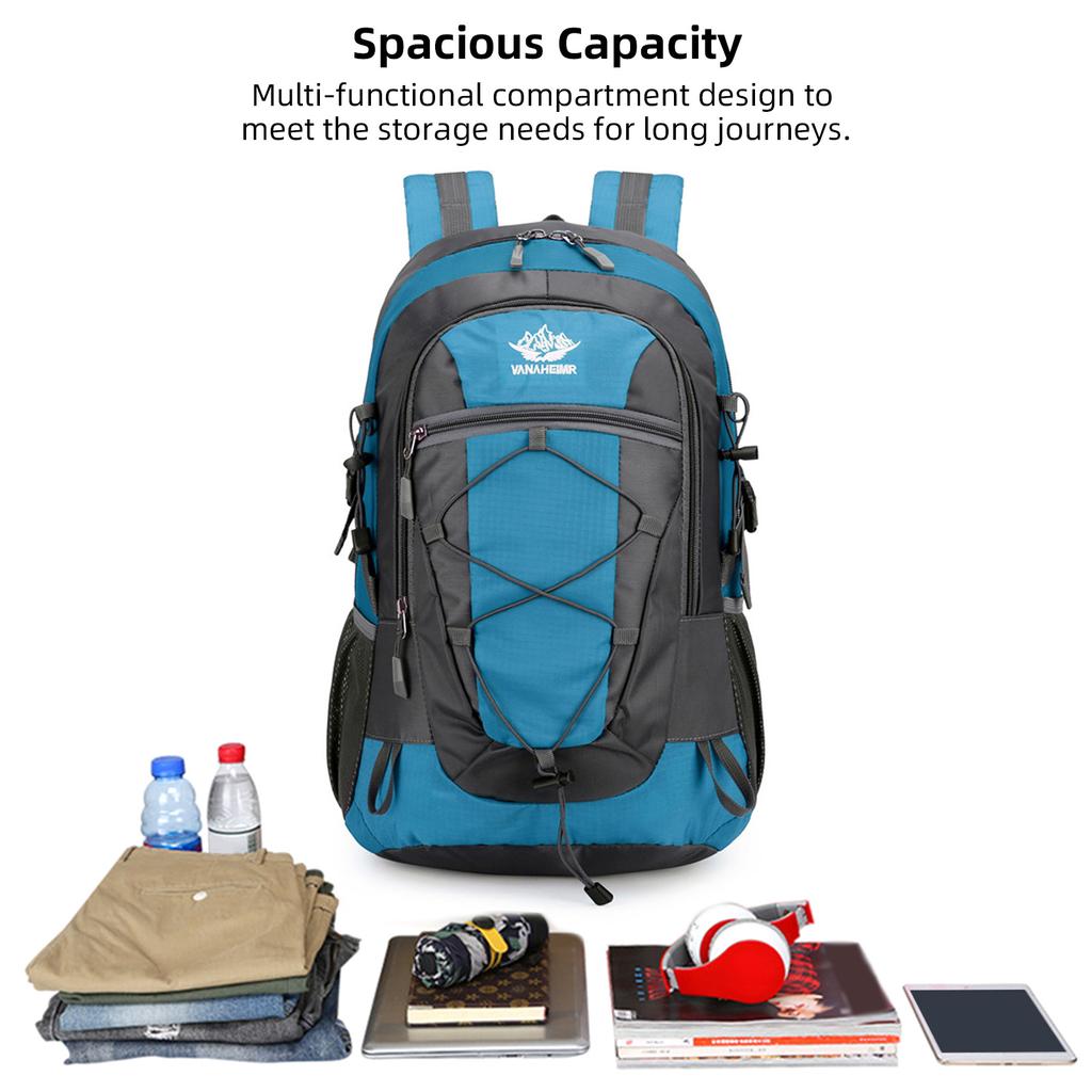 Hiking Backpack Travel Backpack Camping Backpack for Men Water Resistant Outdoor Backpack with
