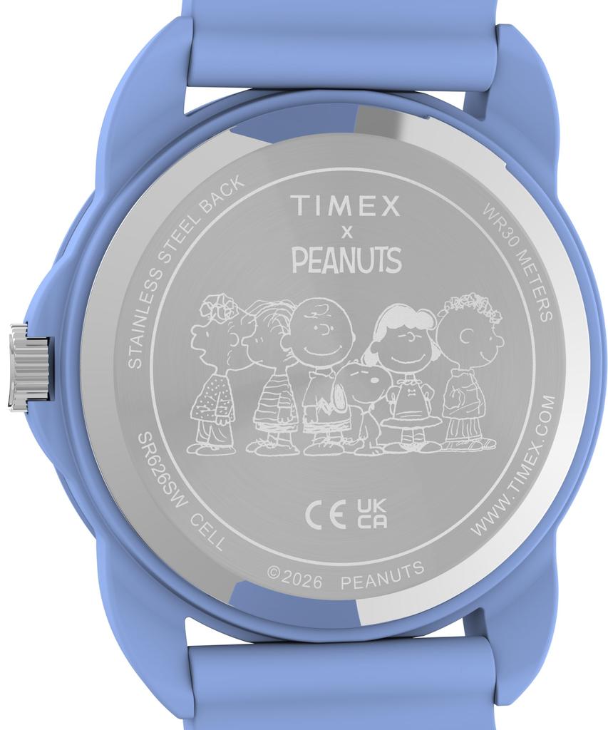 Timex x Peanuts Watch Quartz 30M Water Resistant Acrylic White Dial TW2Y51100 [TIMEX] Women's [Authentic]