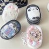 Doll Display Transparent Storage Box Pouch Mystery Box Keychain Bag Cute Doll Bag Organization With Plush Ball Dustproof Case